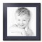 ArtToFrames 24x24" Matted Picture Frame with 20x20" Single Mat Photo Opening Framed in 1.25" Black and 2" Mat (FWM-4083-24x24)